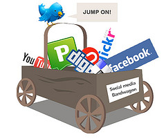 Social Media Bandwagon by Matt Hamm via Creative Commons