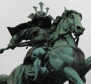 Samurai statue2 by mollydot via creative commons search