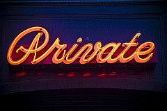 Private by Thomas Hawk Creative Commons