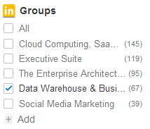 Searching within Groups is listed as a premium filter, yet I can search within any of my LinkedIn groups for free LinkedIn Groups Premium Filter