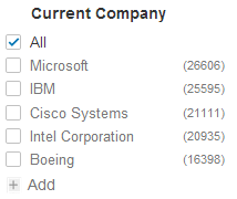 LinkedIn Top 5 Company Search Anomaly