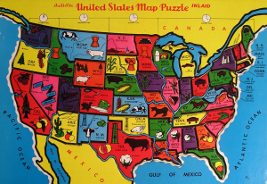 United States Puzzle Map