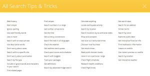 Google Search Tips and Tricks 1